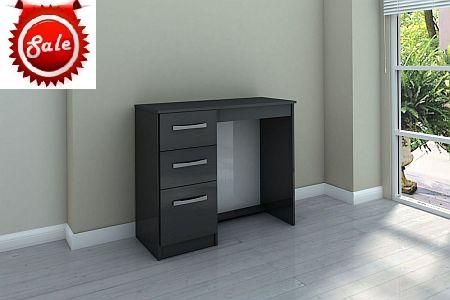 Lynx 3 Drawer Dresser Black